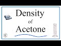 Density and Measurement Concepts