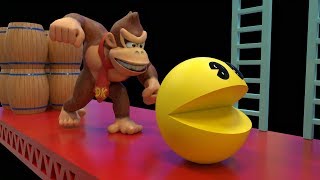 Pacman And Ms Pacman Vs Donkey Kong