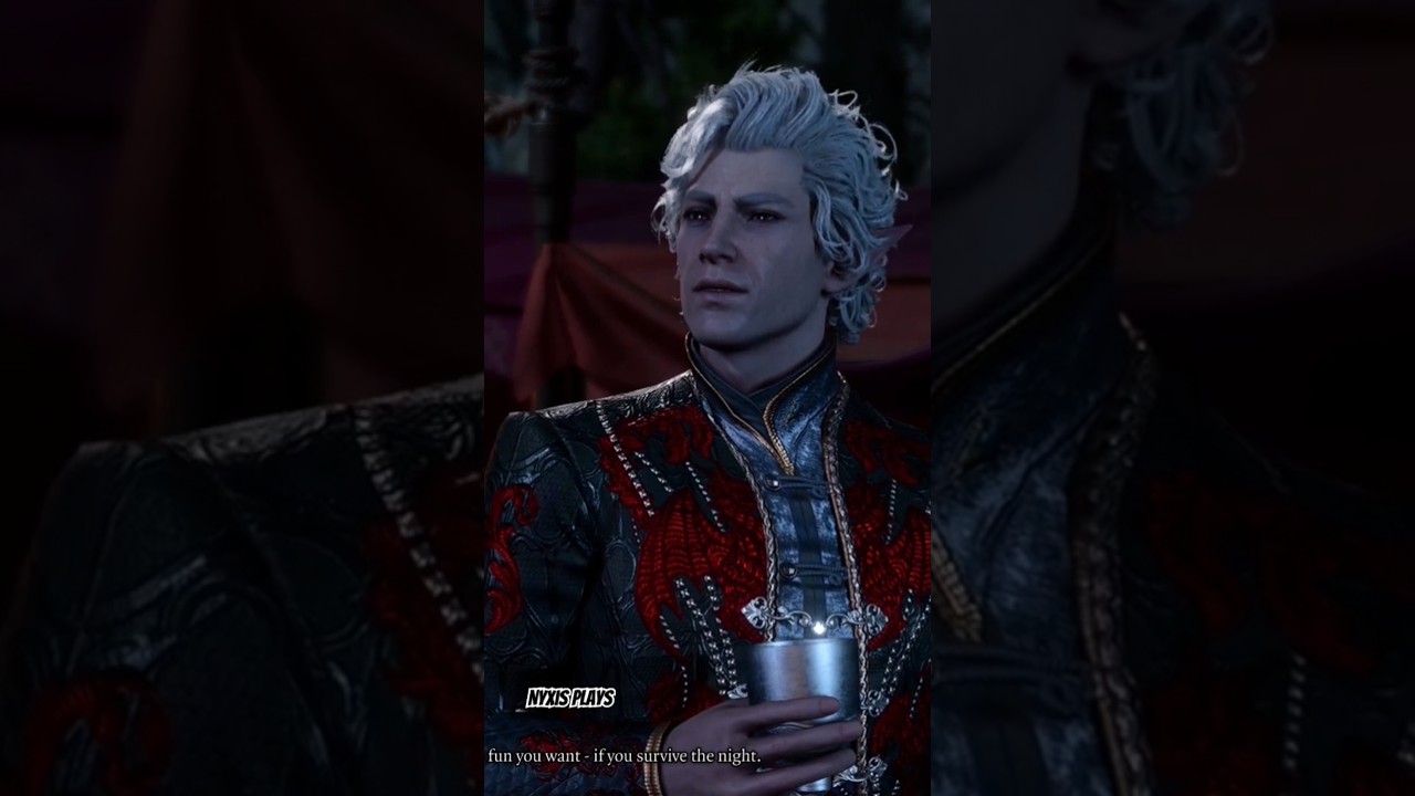 "Are you jealous?" I think you are, Astarion 😏 Astarion romance 