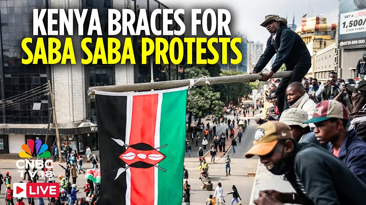 Kenya Protest LIVE: Protests in Nairobi, Kenya on Anniversary of Historic Pro-Democracy March | N18G