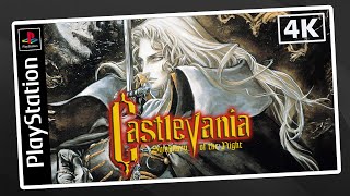 [PS1 Longplay] Castlevania: Symphony of the Night | 200.6% Map No Damage  Full Game Walkthrough | 4K