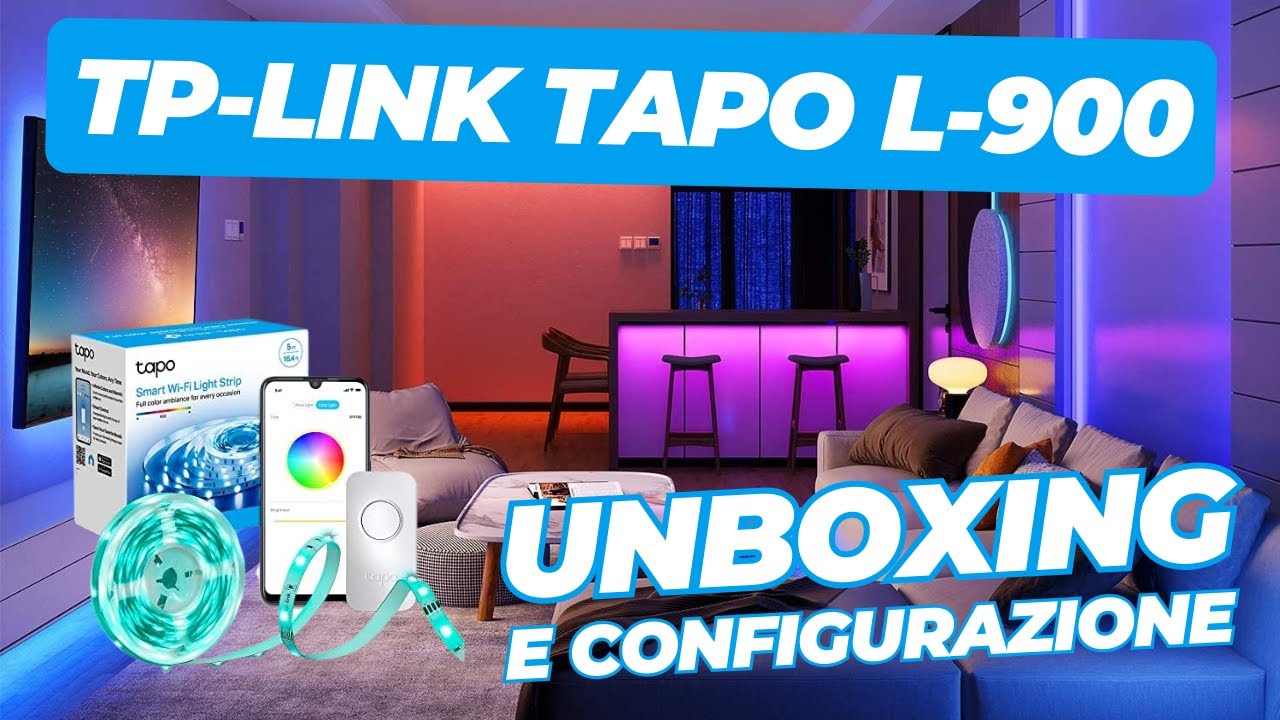 Striscia LED TP-Link Tapo L900-10 RGB WiFi Interno 5 Metri Flessibile Dimmerabile - Foto 10