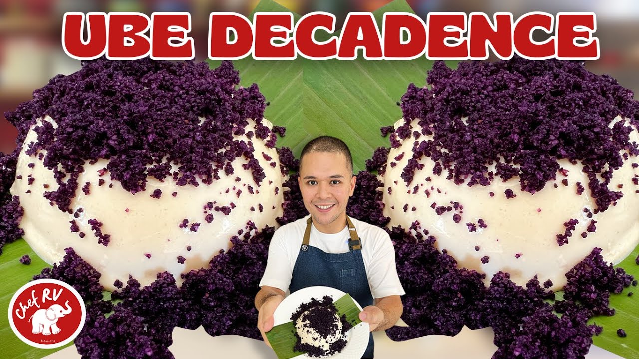 NO-BAKE DESSERT na perfect para sa mga Ube lovers!!! UBE DECADENCE!
