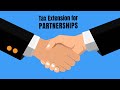 Tax Extension for Partnership Form 1065