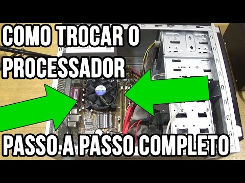 Vídeo: Como Trocar O Processador Do Computador