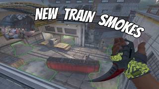 Every Basic CS2 Train Smoke YOU SHOULD KNOW