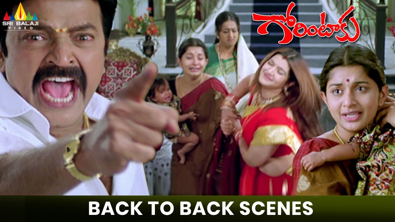 Gorintaku Movie Back to Back Scenes | Telugu Movie Scenes | Meera Jasmine | Rajasekhar