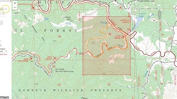 caltopo creating  maps TIE