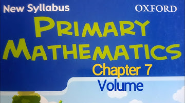 pg#143-146 Q1-6 | New Syllabus Primary Mathematics Book 5 | Chapter 7: Volume Example questions