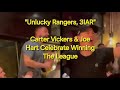 Unlucky rangers carter vickers  joe hart celebrate winning the league