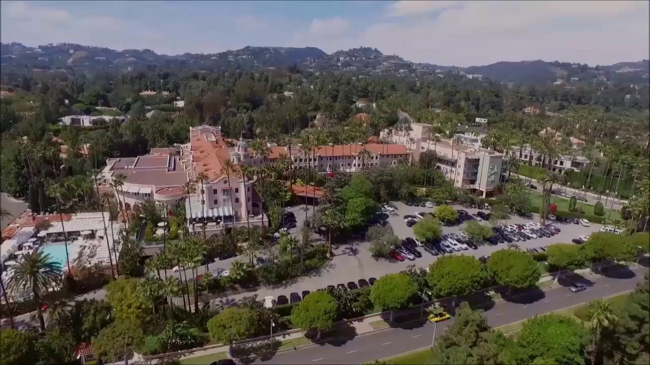 A Bird's Eye View of The Beverly Hills Hotel