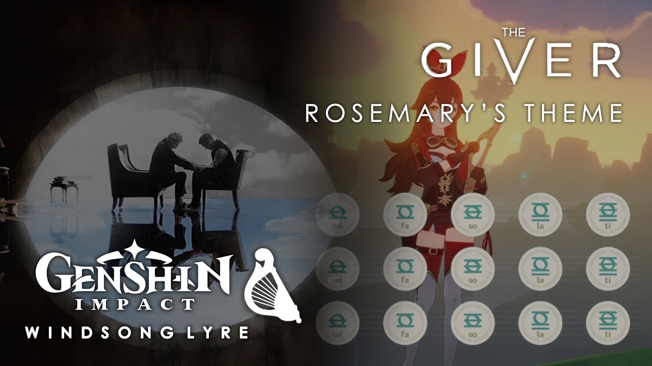 The Giver Rosemary's Theme Windsong Lyre Cover Showcase YouTube