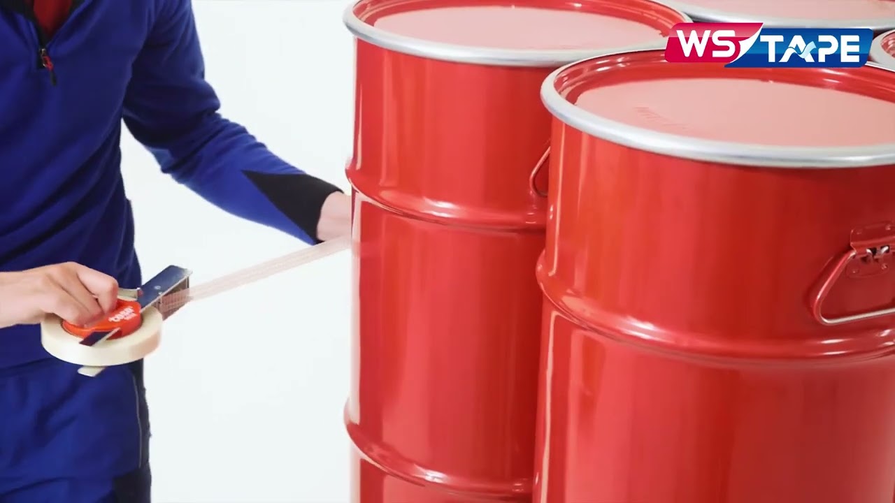 tesa® 4591: Heavy Duty Strapping Tape for Bundling, Palletizing & Transport Fixing