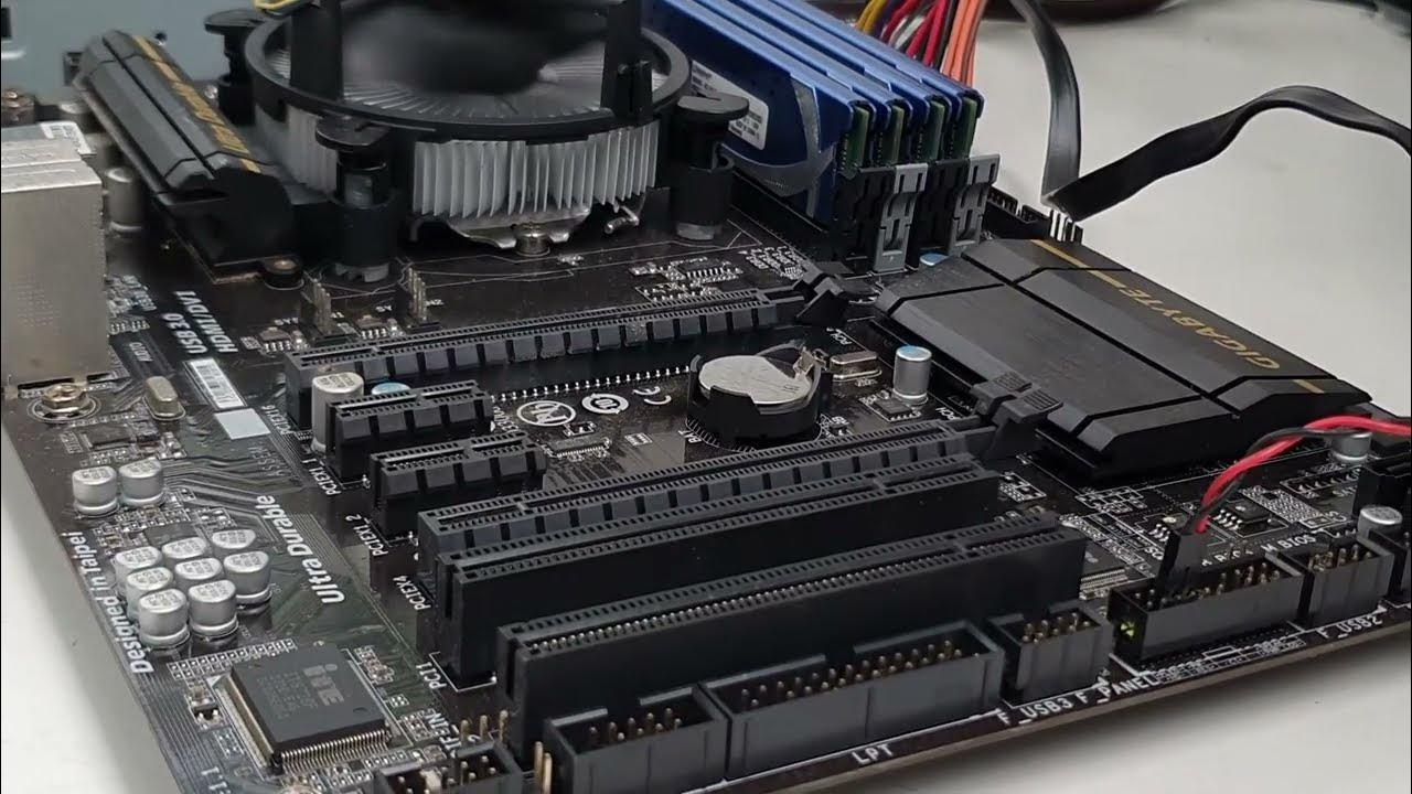 Issue with Motherboard Gigabyte GAZ87HD3 with i74770 Not Powering On