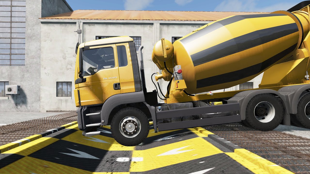 CARS VS UPSIDE DOWN SPEED BUMP