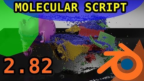 Some More Molecular Script Simulations - BlenderRookie