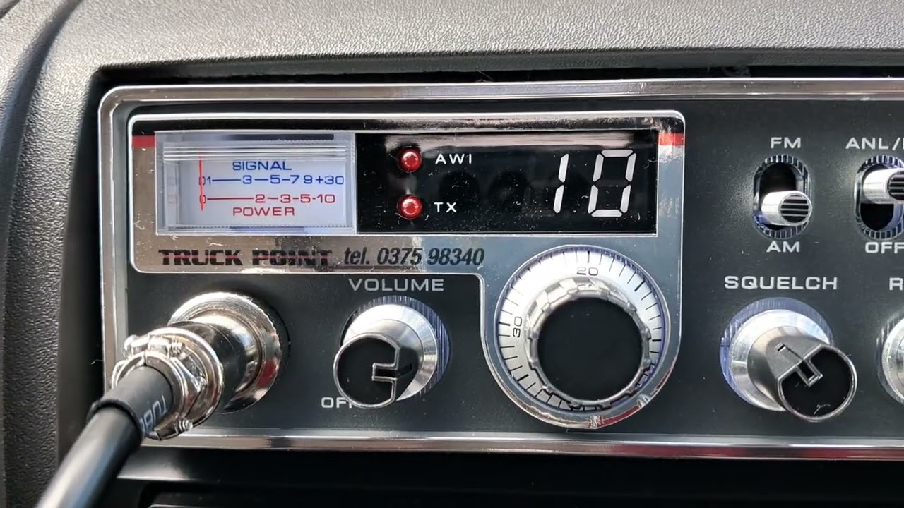 Impianto cb su fiat granduca