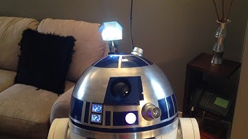 R2-D2 Periscope made from an old printer/scanner