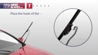 How to Fit Retrofit Aerowiper Wiper Blades WBTR To Your Car
