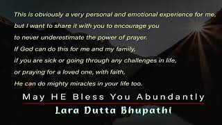 Miss Universe 2010-Lara Dutta Dynamic Testimony.