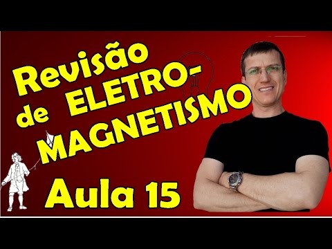 Revisão de ELETROMAGNETISMO  - Aula 15 - Prof. Marcelo Boaro