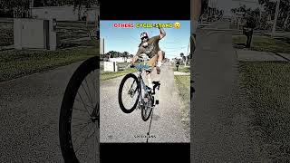 Others Cycle Stand VS Pro Skills #shorts #shortsfeed