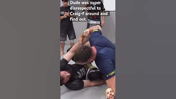Guy disrespects Craig Jones at free seminar B team #bjj #grappling #mma #falsereap