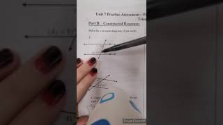 Parallel lines and triangles practice test explanation video