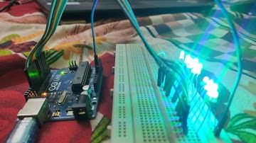 LED CHASER USING ARDUINO|| 12 LED PATTERNS WITH ARDUINO. (CODE LINK IN DESCRIPTION).