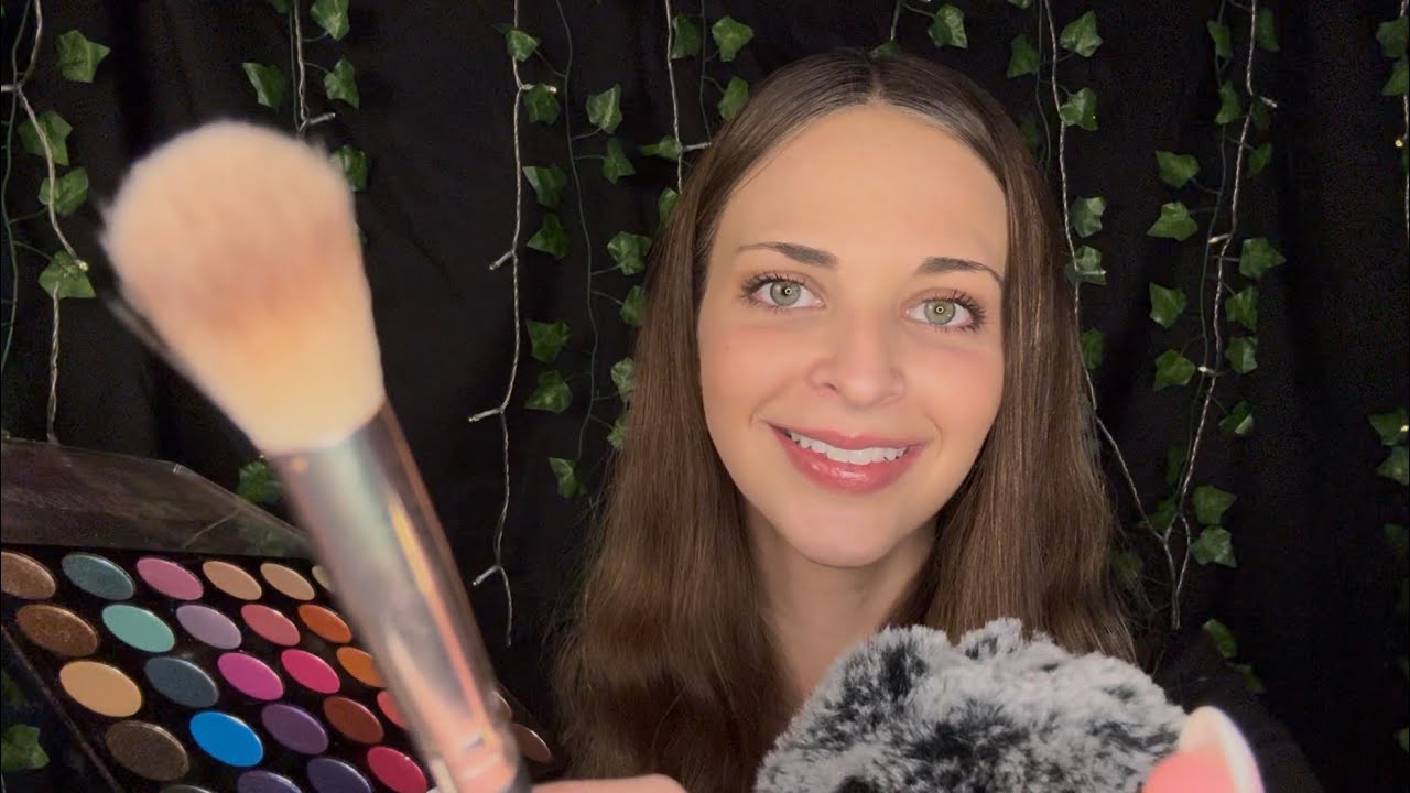 ASMR Roleplay - Doing Your Makeup for a Special Event 💄 - YouTube