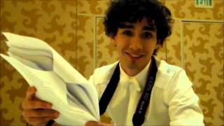 Talking With Robert Sheehan at Comic Con