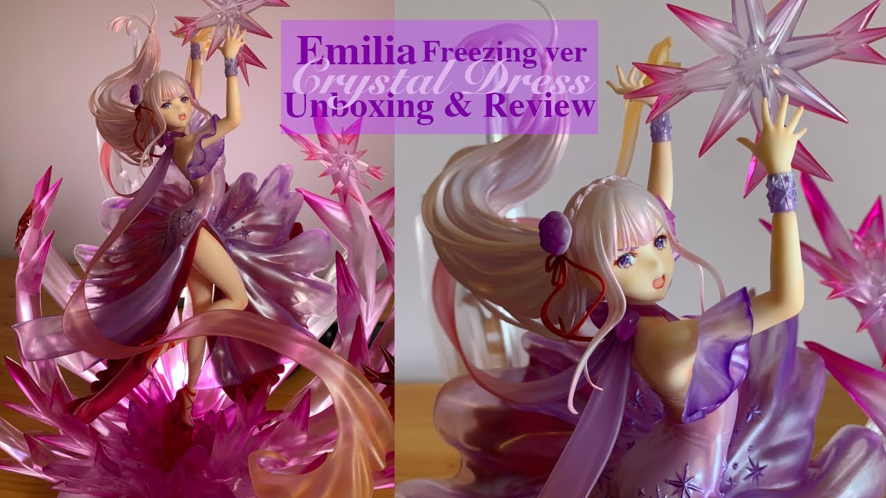 【未開封】 eStream エミリア Crystal Dress Ver. eStream Re:ZERO 1/7 Frozen Emilia Crystal Dress ver. Shibuya