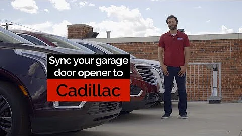 How to Sync Garage Door Opener to Cadillac | Quick Tip