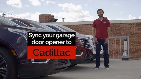 How to Sync Garage Door Opener to Cadillac | Quick Tip