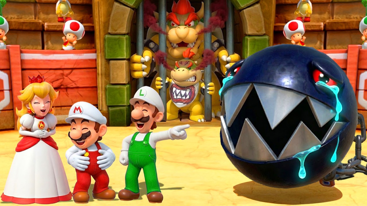 【マリオパーティシリーズ】クッパ軍団ミニゲーム総集編！マリオ Vs ピーチ Vs ルイージ Vs キノピオ