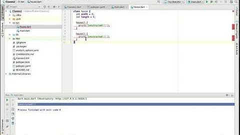 Flutter 8   Class Constructors