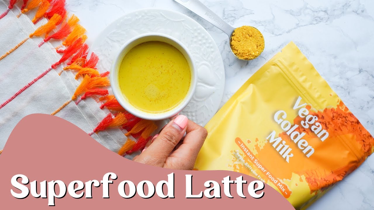 Vegan Golden Milk Latte 2 Ways