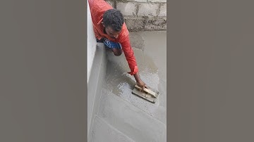 Floor plastering with cement | #construction #shortsfeed #shorts #plaster #satisfying #amazing