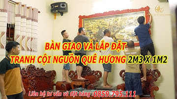 Mẫu Tranh đồng cội nguồn quê hương bán chạy nhất thị trường 2023
