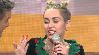 Miley Cyrus Wrecking Ball german TV Wetten Dass + Interview 9.11.13 LIVE