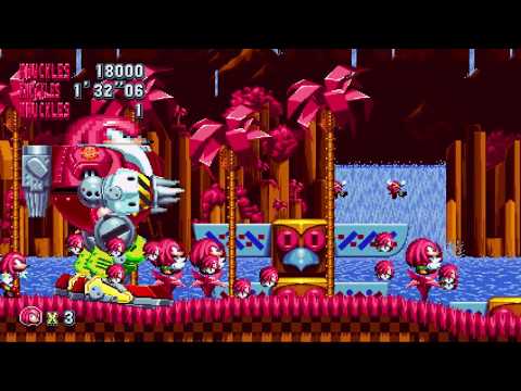 Sonic Mania Mods AND KNUCKLES - Knuckles Mania, & Knuckles