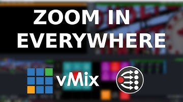 Zoom In EVERYWHERE on vMix 27