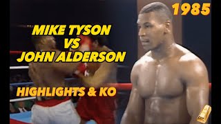 Mike Tyson VS John Alderson┃FIGHT HIGHLIGHTS & KO