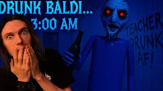 Baldi's Basics in DRUNKENNESS 😵‍💫 He's Blue, I'm Blue, da ba dee da ba die... 💙🎵