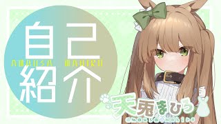 「【自己紹介】天兎まひろです！【新人VTuber】」のサムネイル