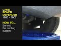 How to Service the cooling system on a 1983 - 2007 Land Rover Defender