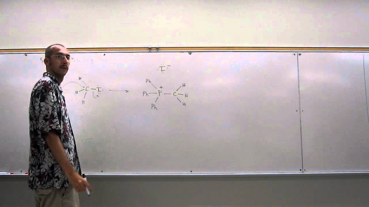 Organic Mechanism - Formation of Phosphonium Ylide (Wittig Reagent) 001
