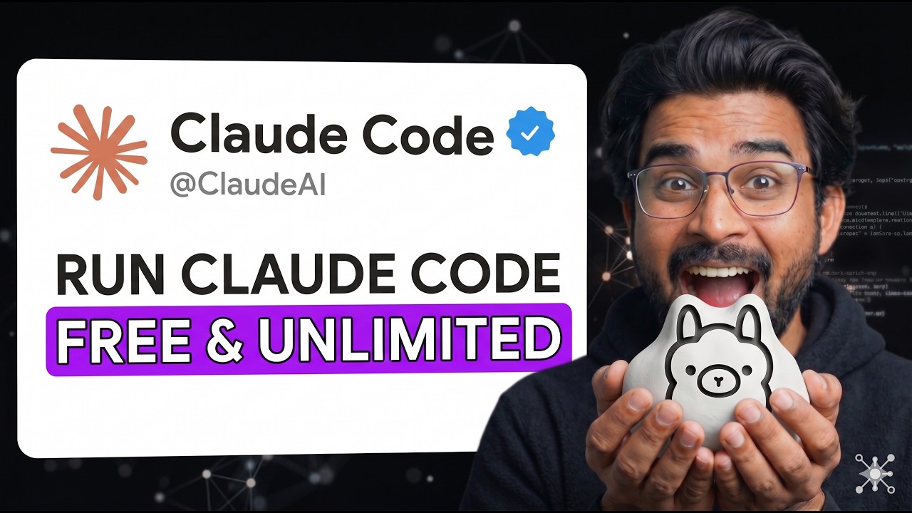 Run Claude Code Completely Free With Ollama - YouTube