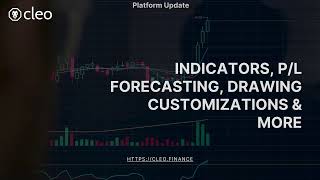 CLEO Platform Update: New Trading Indicators (Fair Value Gap, VWAP, Market Structure, Ichimoku)