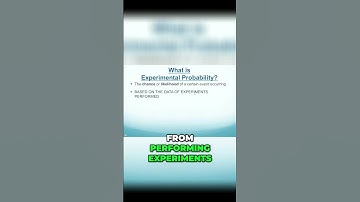 The Difference Between Theoretical and Experimental Probability